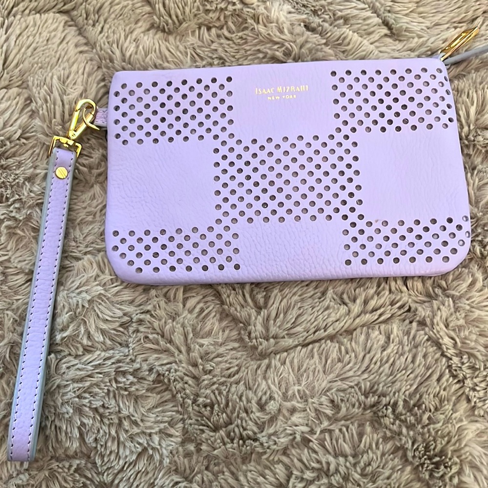 Todays Sake🎈Isaac Mizrahi | New York | Wristlet | lavender |